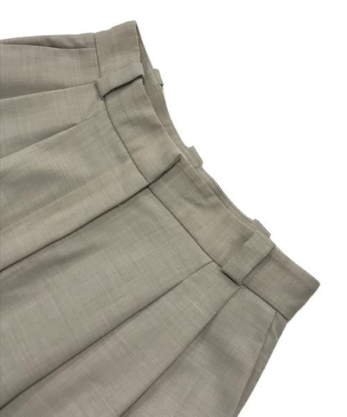 TODAYFUL（トゥデイフル）TODAYFUL (トゥデイフル) Highwaist Tuck Trousers ベージュ サイズ:36の古着・服飾アイテム