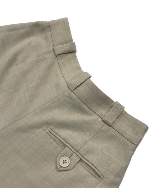 TODAYFUL（トゥデイフル）TODAYFUL (トゥデイフル) Highwaist Tuck Trousers ベージュ サイズ:36の古着・服飾アイテム