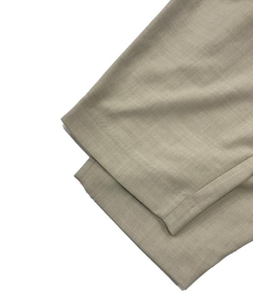 TODAYFUL（トゥデイフル）TODAYFUL (トゥデイフル) Highwaist Tuck Trousers ベージュ サイズ:36の古着・服飾アイテム
