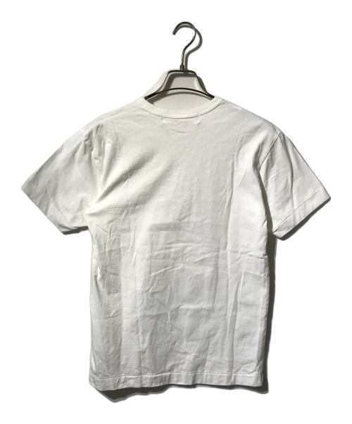 PLAY COMME des GARCONS（プレイコムデギャルソン）PLAY COMME des GARCONS (プレイコムデギャルソン) T-Shirt With Red Emblem/半袖Tシャツ ホワイト サイズ:Mの古着・服飾アイテム