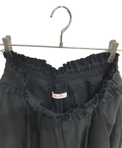 SYUMAN.（シュウマン）SYUMAN. (シュウマン) クロップドワイドパンツ ブラック サイズ:SIZE 2の古着・服飾アイテム