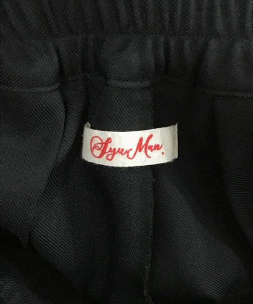 SYUMAN.（シュウマン）SYUMAN. (シュウマン) クロップドワイドパンツ ブラック サイズ:SIZE 2の古着・服飾アイテム