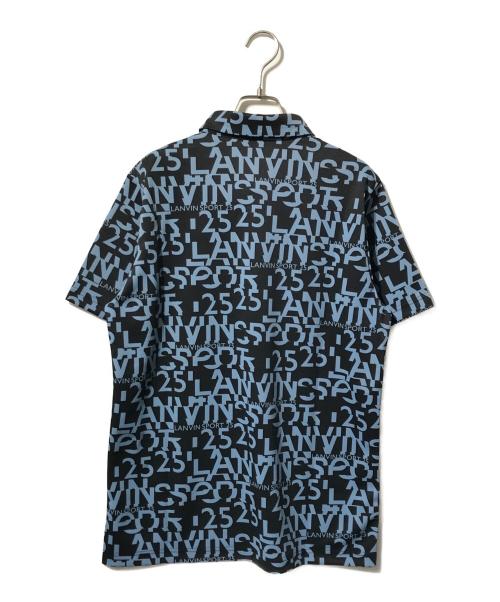 LANVIN SPORT（ランバン スポーツ）LANVIN SPORT (ランバン スポーツ) ポロシャツ ブラック サイズ:40の古着・服飾アイテム