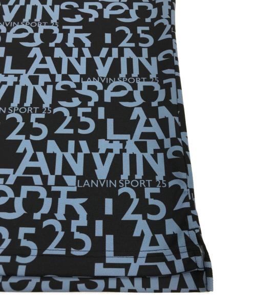 LANVIN SPORT（ランバン スポーツ）LANVIN SPORT (ランバン スポーツ) ポロシャツ ブラック サイズ:40の古着・服飾アイテム