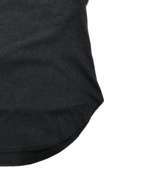 DELIY（デリー）DELIY (デリー) HEMP JERSEY CUT OUTS TEE ブラック サイズ:ＦＲＥＥの古着・服飾アイテム