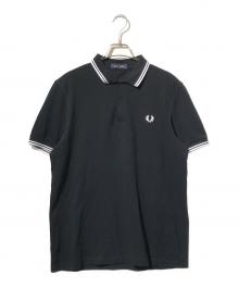 FRED PERRY（フレッドペリー）の古着「ポロシャツ」｜ブラック