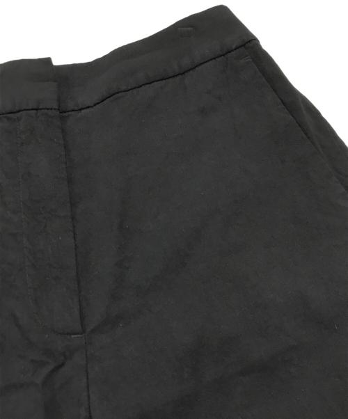 theory luxe（セオリーリュクス）theory luxe (セオリーリュクス) リネン混ワイドストレートパンツ ブラック サイズ:36の古着・服飾アイテム