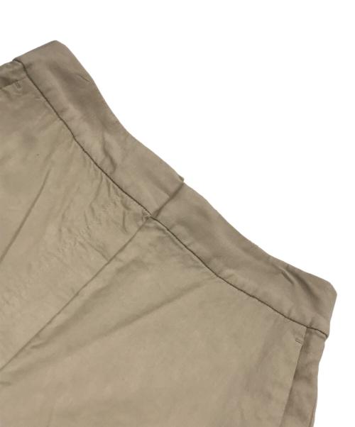 theory luxe（セオリーリュクス）theory luxe (セオリーリュクス) リネン混ワイドストレートパンツ ブラウン サイズ:36の古着・服飾アイテム