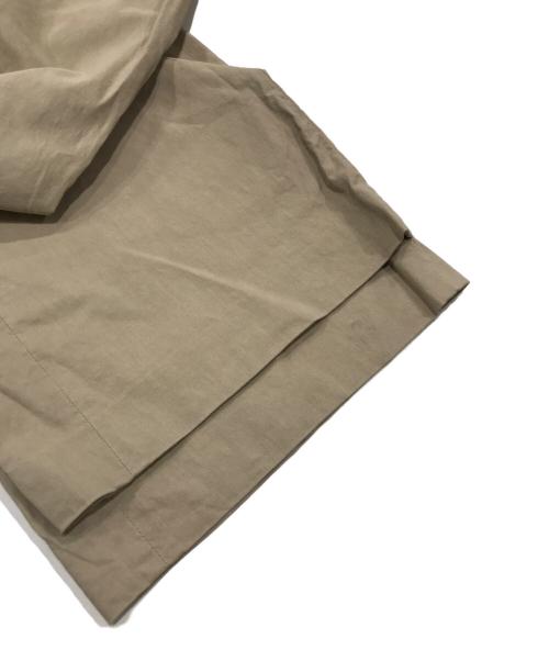 theory luxe（セオリーリュクス）theory luxe (セオリーリュクス) リネン混ワイドストレートパンツ ブラウン サイズ:36の古着・服飾アイテム