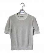 theory luxeセオリーリュクス）の古着「Summer Lurex Tonya Sweater」｜ブラウン