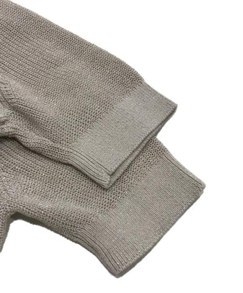 theory luxe（セオリーリュクス）theory luxe (セオリーリュクス) Summer Lurex Tonya Sweater ブラウン サイズ:38の古着・服飾アイテム