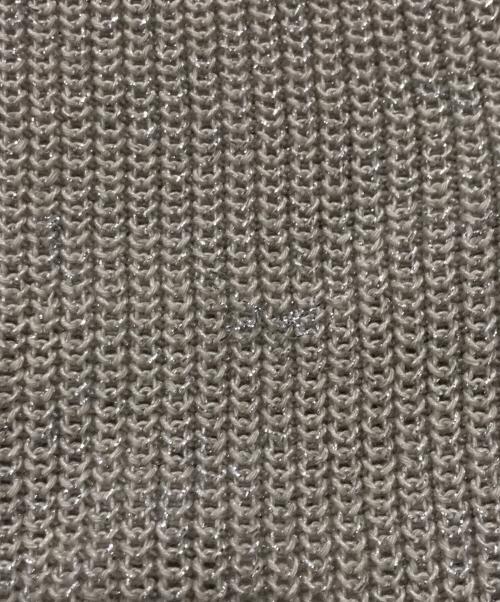 theory luxe（セオリーリュクス）theory luxe (セオリーリュクス) Summer Lurex Tonya Sweater ブラウン サイズ:38の古着・服飾アイテム
