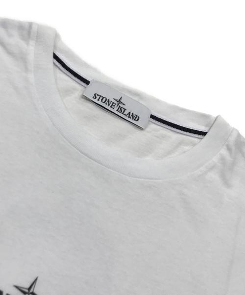 STONE ISLAND（ストーンアイランド）STONE ISLAND (ストーンアイランド) Archivio Tシャツ ホワイト サイズ:Lの古着・服飾アイテム