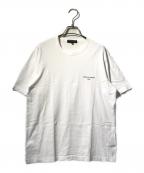 COMME des GARCONS HOMMEコムデギャルソン オム）の古着「綿天竺 製品プリント S/S Tシャツ」｜ホワイト