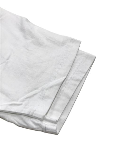 COMME des GARCONS HOMME（コムデギャルソン オム）COMME des GARCONS HOMME (コムデギャルソン オム) 綿天竺 製品プリント S/S Tシャツ ホワイト サイズ:Mの古着・服飾アイテム