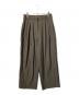 anuke（アンヌーク）の古着「Panel Wide Pants」｜ブラウン