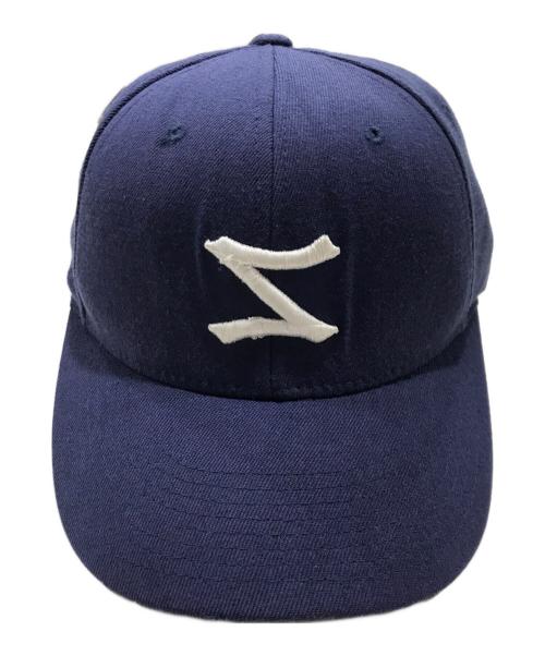 stussy（ステューシー）stussy (ステューシー) キャップ/90’S ロゴ刺繍キャップ ネイビーの古着・服飾アイテム