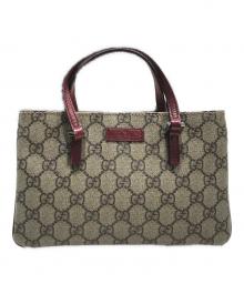 GUCCI（グッチ）の古着「GGプラス・ミニハンドバッグ」｜ブラウン