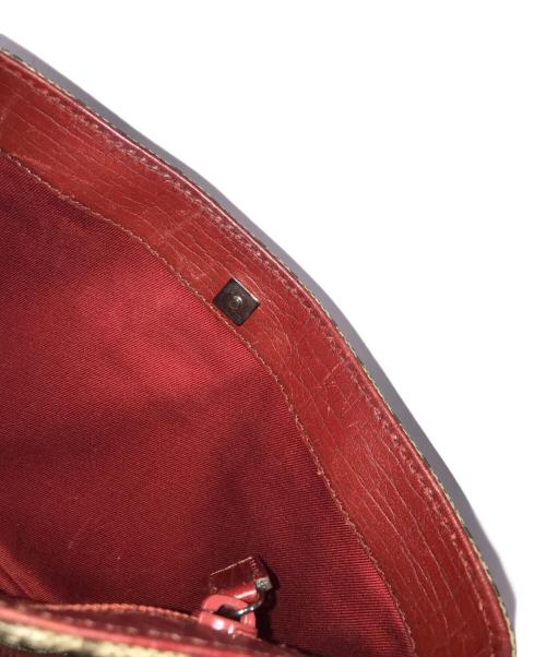 GUCCI（グッチ）GUCCI (グッチ) GGプラス・ミニハンドバッグ ブラウンの古着・服飾アイテム