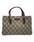 GUCCI（グッチ）の古着「GGプラス・ミニハンドバッグ」｜ブラウン