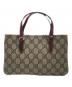 GUCCI (グッチ) GGプラス・ミニハンドバッグ ブラウン：30000円