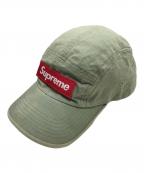 SUPREMEシュプリーム）の古着「ミリタリー キャンプ キャップ」｜グリーン