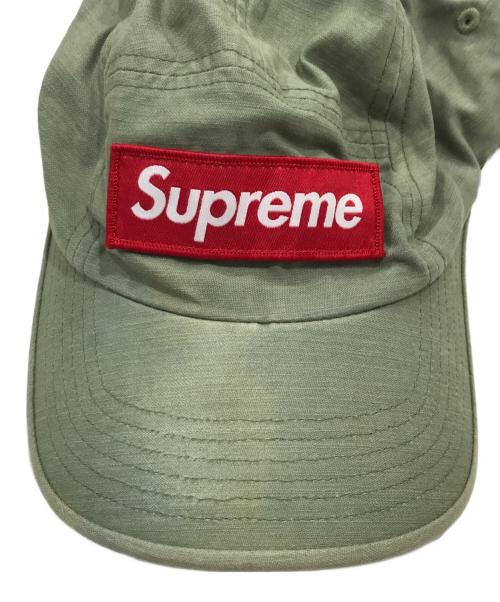 SUPREME（シュプリーム）Supreme (シュプリーム) ミリタリー キャンプ キャップ グリーンの古着・服飾アイテム