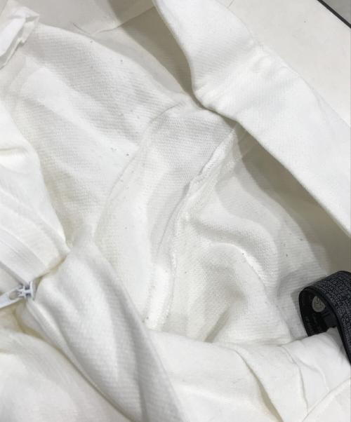 massimo Dutti（マッシモドゥッティ）Massimo Dutti (マッシモドゥッティ) リネンレーヨンワイドパンツ ホワイト サイズ:34の古着・服飾アイテム