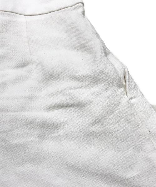 massimo Dutti（マッシモドゥッティ）Massimo Dutti (マッシモドゥッティ) リネンレーヨンワイドパンツ ホワイト サイズ:34の古着・服飾アイテム