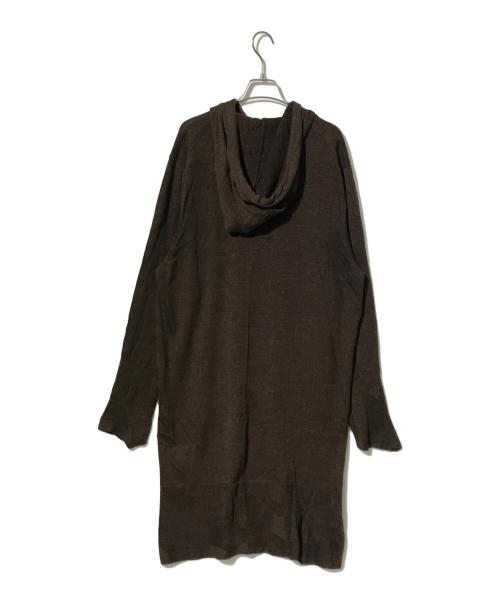 Vivienne Westwood man（ヴィヴィアン ウェストウッド マン）Vivienne Westwood man (ヴィヴィアン ウェストウッド マン) フーデッドロングカーディガン ブラウン サイズ:Ｍの古着・服飾アイテム