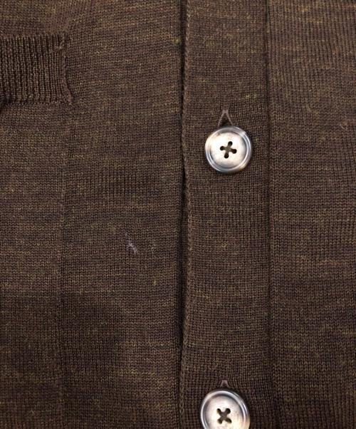Vivienne Westwood man（ヴィヴィアン ウェストウッド マン）Vivienne Westwood man (ヴィヴィアン ウェストウッド マン) フーデッドロングカーディガン ブラウン サイズ:Ｍの古着・服飾アイテム