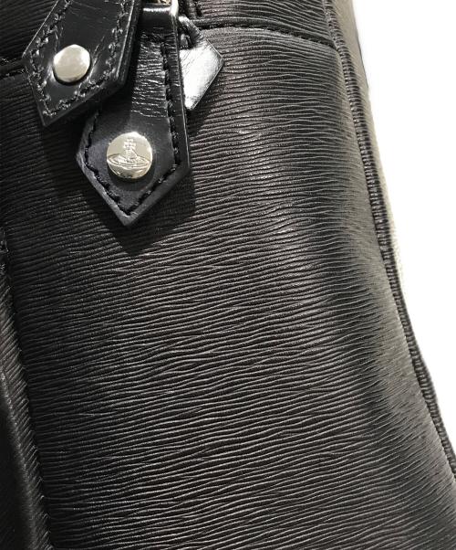 Vivienne Westwood（ヴィヴィアンウエストウッド）Vivienne Westwood (ヴィヴィアンウエストウッド) アドヴァン バックパック ブラックの古着・服飾アイテム