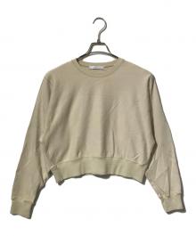 ETRE TOKYO（エトレトウキョウ）の古着「コンパクトスウェットシャツ」｜ベージュ