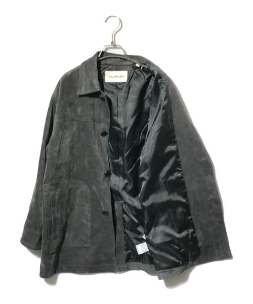 RAY BEAMS（レイ ビームス）RAY BEAMS (レイ ビームス) フェイク スエード ハーフ コート グレー サイズ:1の古着・服飾アイテム