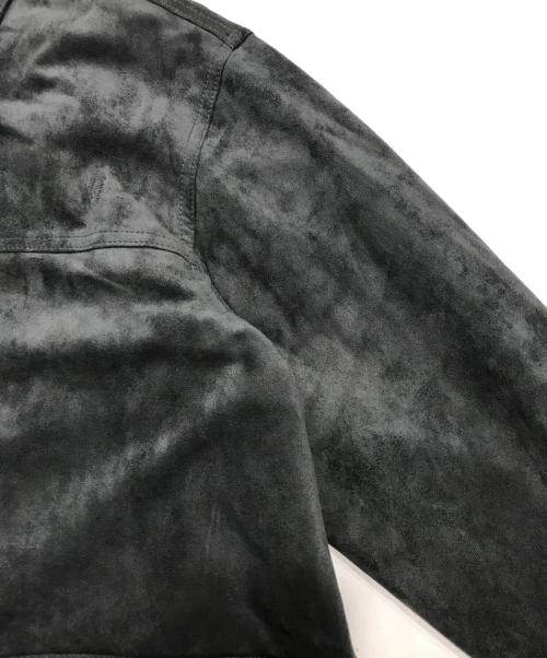 RAY BEAMS（レイ ビームス）RAY BEAMS (レイ ビームス) フェイク スエード ハーフ コート グレー サイズ:1の古着・服飾アイテム