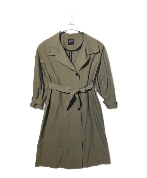 UNITED TOKYO（ユナイテッドトーキョー）UNITED TOKYO (ユナイテッドトーキョー) スタンドカラーロングコート カーキ サイズ:SIZE 1の古着・服飾アイテム
