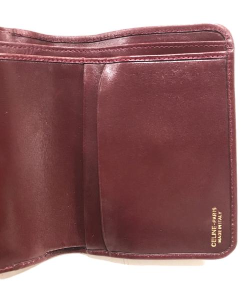 CELINE（セリーヌ）CELINE (セリーヌ) がま口財布 レッドの古着・服飾アイテム