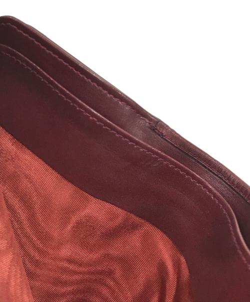CELINE（セリーヌ）CELINE (セリーヌ) がま口財布 レッドの古着・服飾アイテム