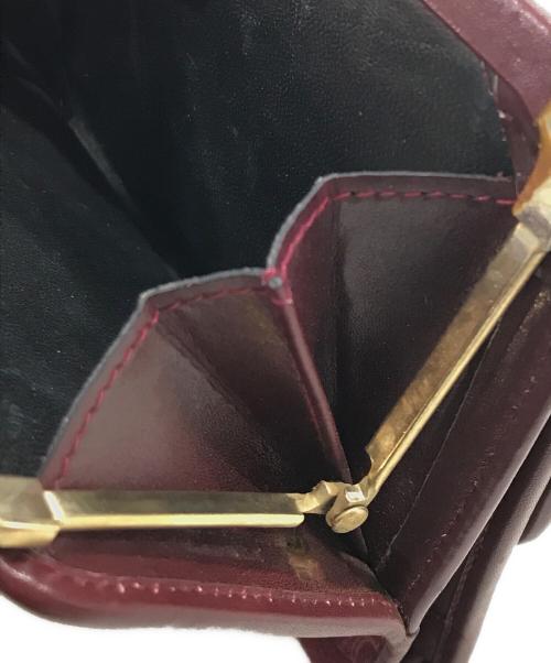 CELINE（セリーヌ）CELINE (セリーヌ) がま口財布 レッドの古着・服飾アイテム