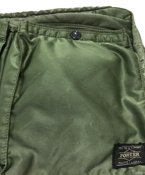 PORTER（ポーター）PORTER (ポーター) TANKER  SHOULDER BAG グリーンの古着・服飾アイテム