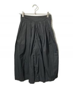 中古・古着通販】Heve (ヘイヴ) サテンガウチョパンツ/ワイドパンツ
