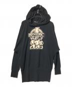 Hysteric Glamourヒステリックグラマー）の古着「モモンガパーカー」｜ブラック
