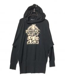 Hysteric Glamour（ヒステリックグラマー）の古着「モモンガパーカー」｜ブラック