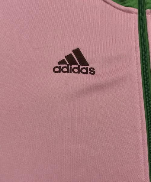 adidas（アディダス）adidas (アディダス) トラックジャケット ピンク サイズ:Mの古着・服飾アイテム