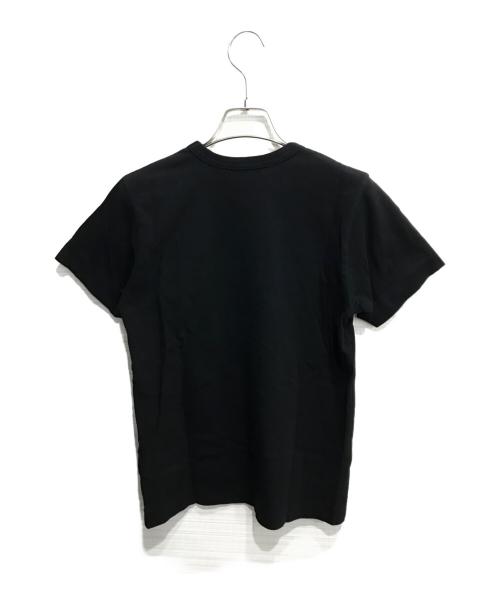 PLAY COMME des GARCONS（プレイコムデギャルソン）PLAY COMME des GARCONS (プレイコムデギャルソン) 逆さまハートTシャツ ブラック サイズ:Mの古着・服飾アイテム