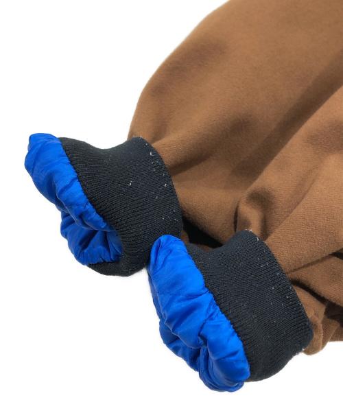X-LARGE（エクストララージ）X-LARGE (エクストララージ) QUILTED HALF ZIP SHIRT/ハーフジップブルゾン ブラウン サイズ:Mの古着・服飾アイテム