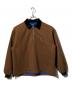 X-LARGE（エクストララージ）の古着「QUILTED HALF ZIP SHIRT/ハーフジップブルゾン」｜ブラウン