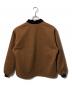 X-LARGE (エクストララージ) QUILTED HALF ZIP SHIRT/ハーフジップブルゾン ブラウン サイズ:M：5000円