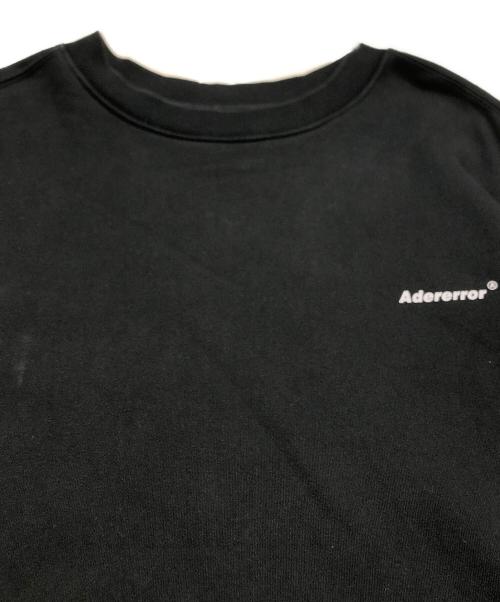 ADER error（アーダーエラー）ADER error (アーダーエラー) クルーネックスウェット ブラック サイズ:3の古着・服飾アイテム