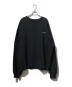 ADER error（アーダーエラー）の古着「クルーネックスウェット」｜ブラック